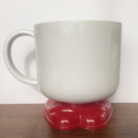 Vintage McDonald's Ronald Plastic Footed Mug Cup - Picture 2 of 9